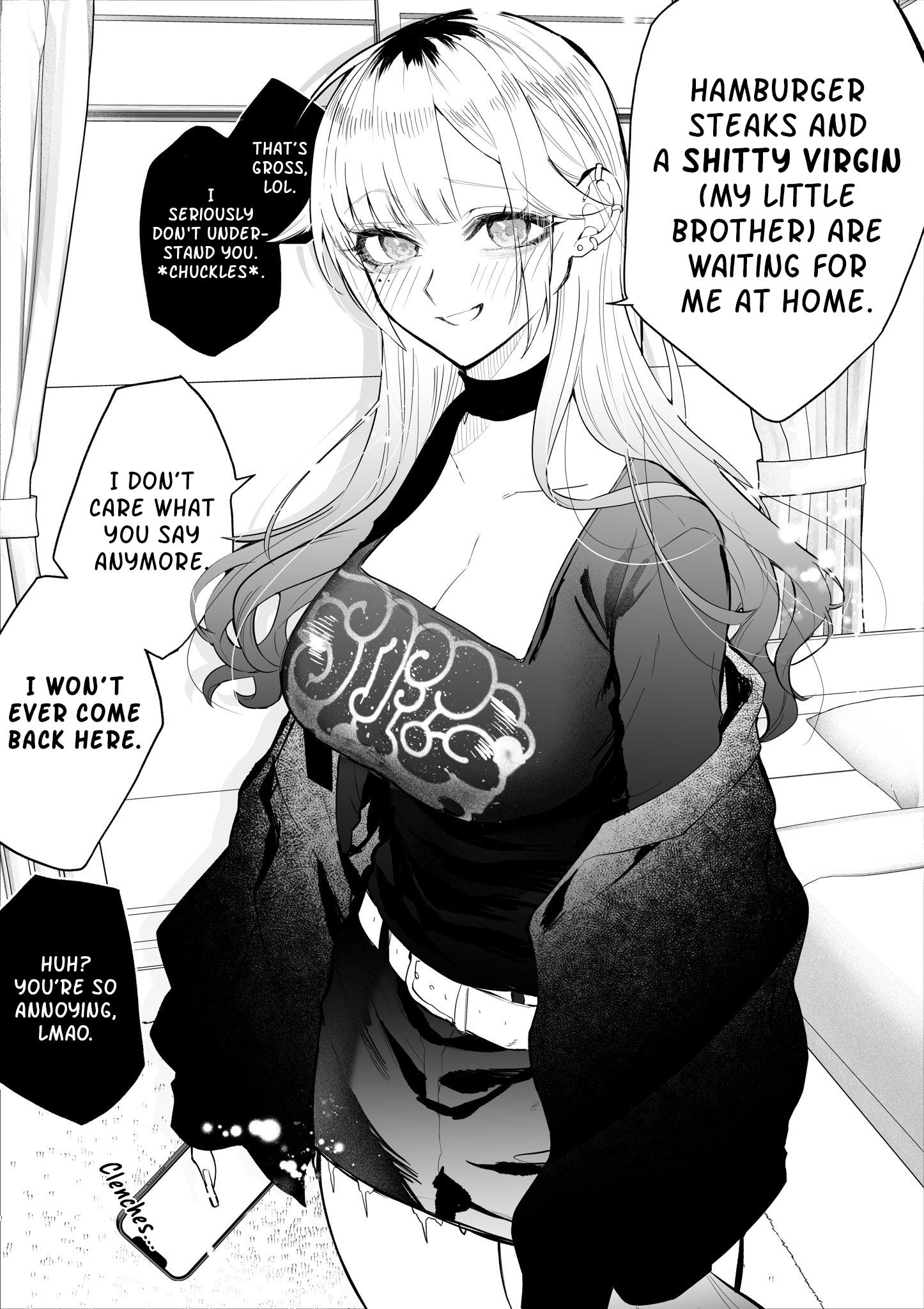 Namaiki Na Gyaru Ane O Ore No Houhou De Wakaraseru Koto Ni Shita Hi - Chapter 4: The Day My Gal Sister Stepped Out