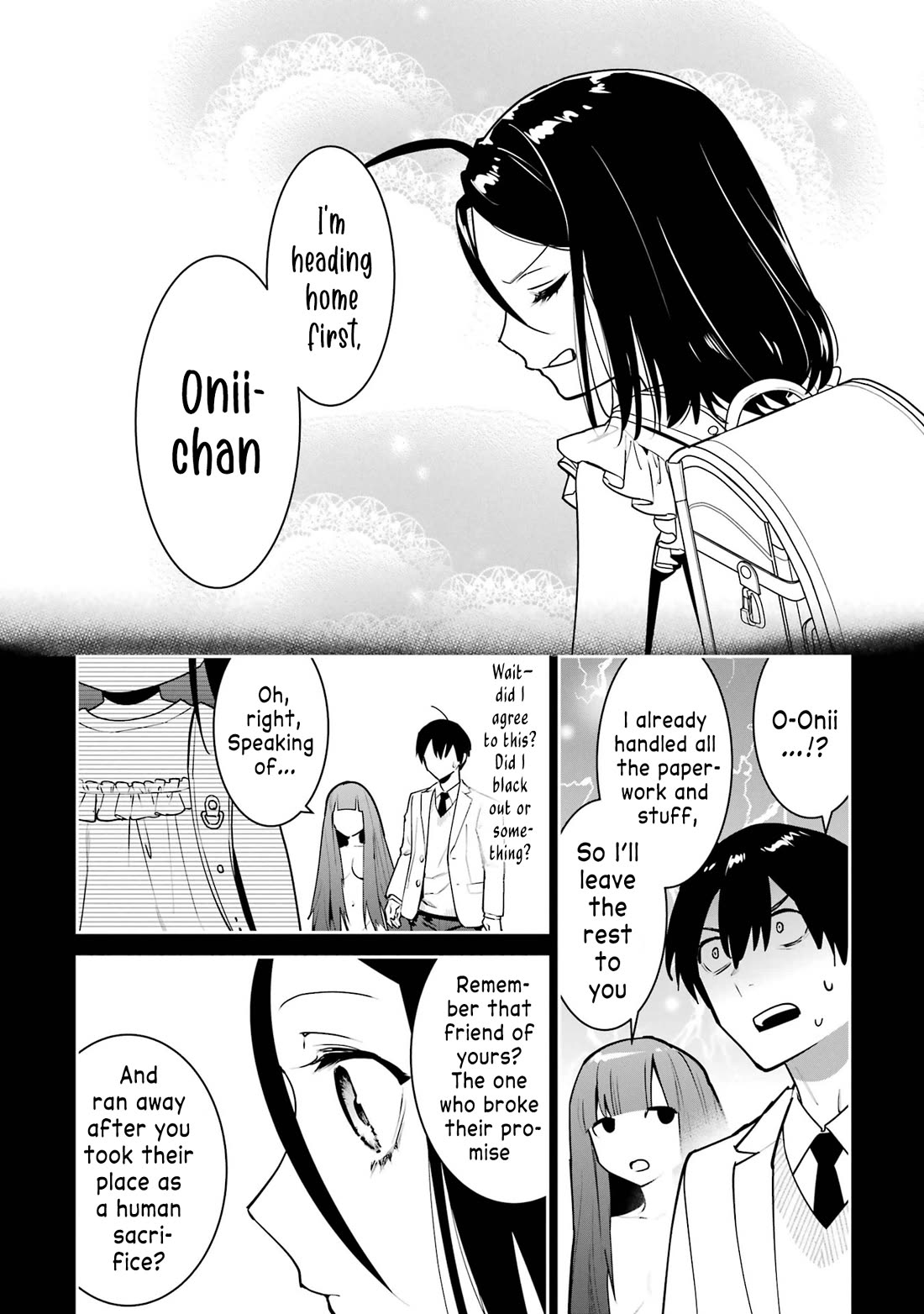 6-Nin No Shinanai Shoujo To Kanarazu Shinu Unmei No Hito - Chapter 15: Osaka Meguru's Confession [End]