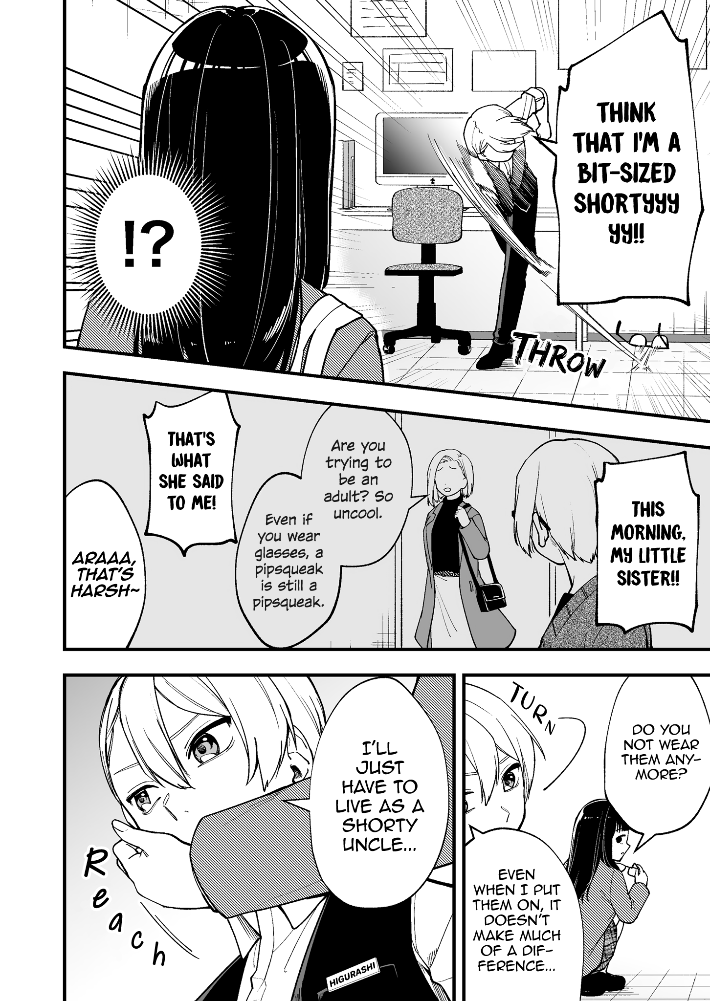 The Manager And The Oblivious Waitress - Chapter 3: The Shota Uncle Pretends To Look Matured