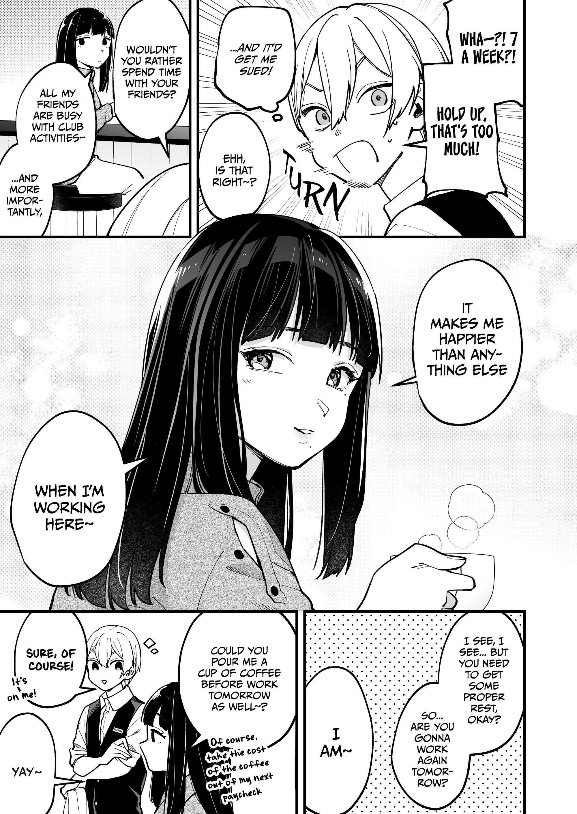 The Manager And The Oblivious Waitress - Chapter 9: A Jk On Spring Break And Her Manager