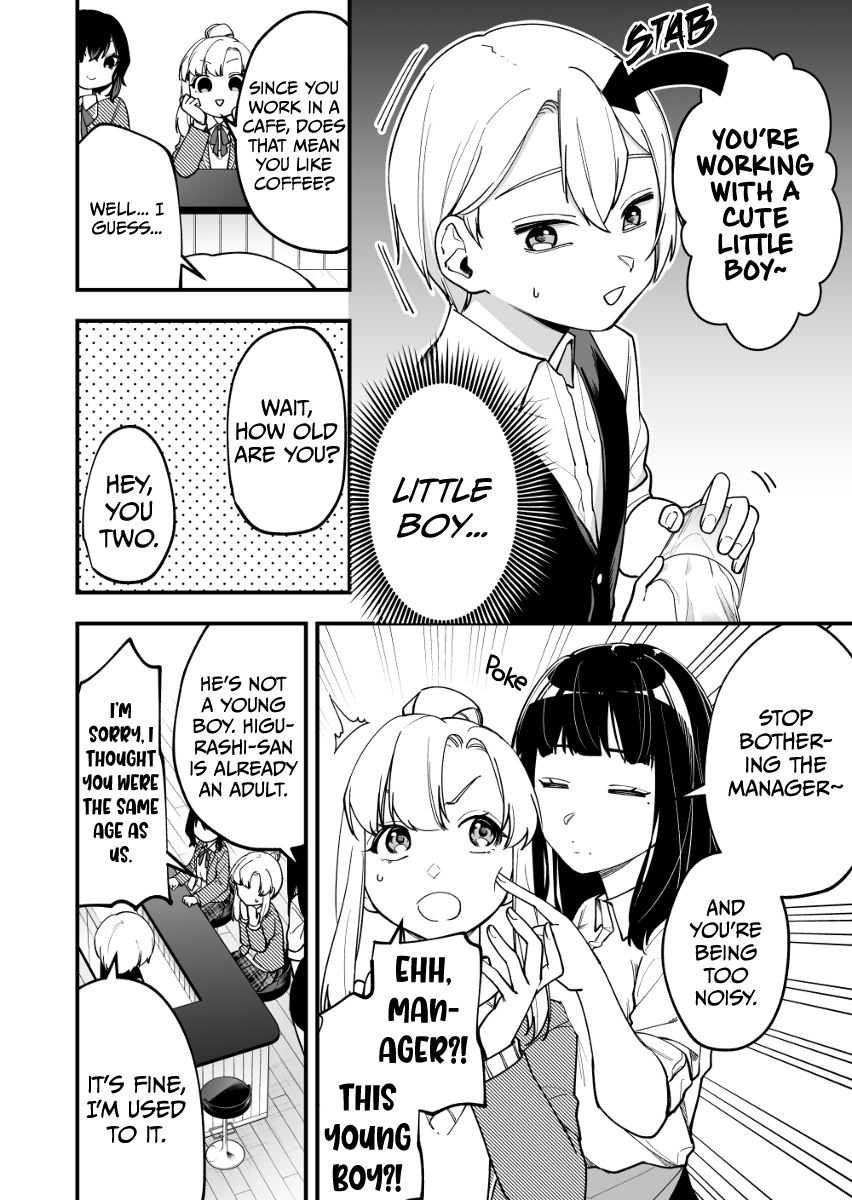 The Manager And The Oblivious Waitress - Chapter 6: The Jk, Shota Uncle And Valentines Day Part 2