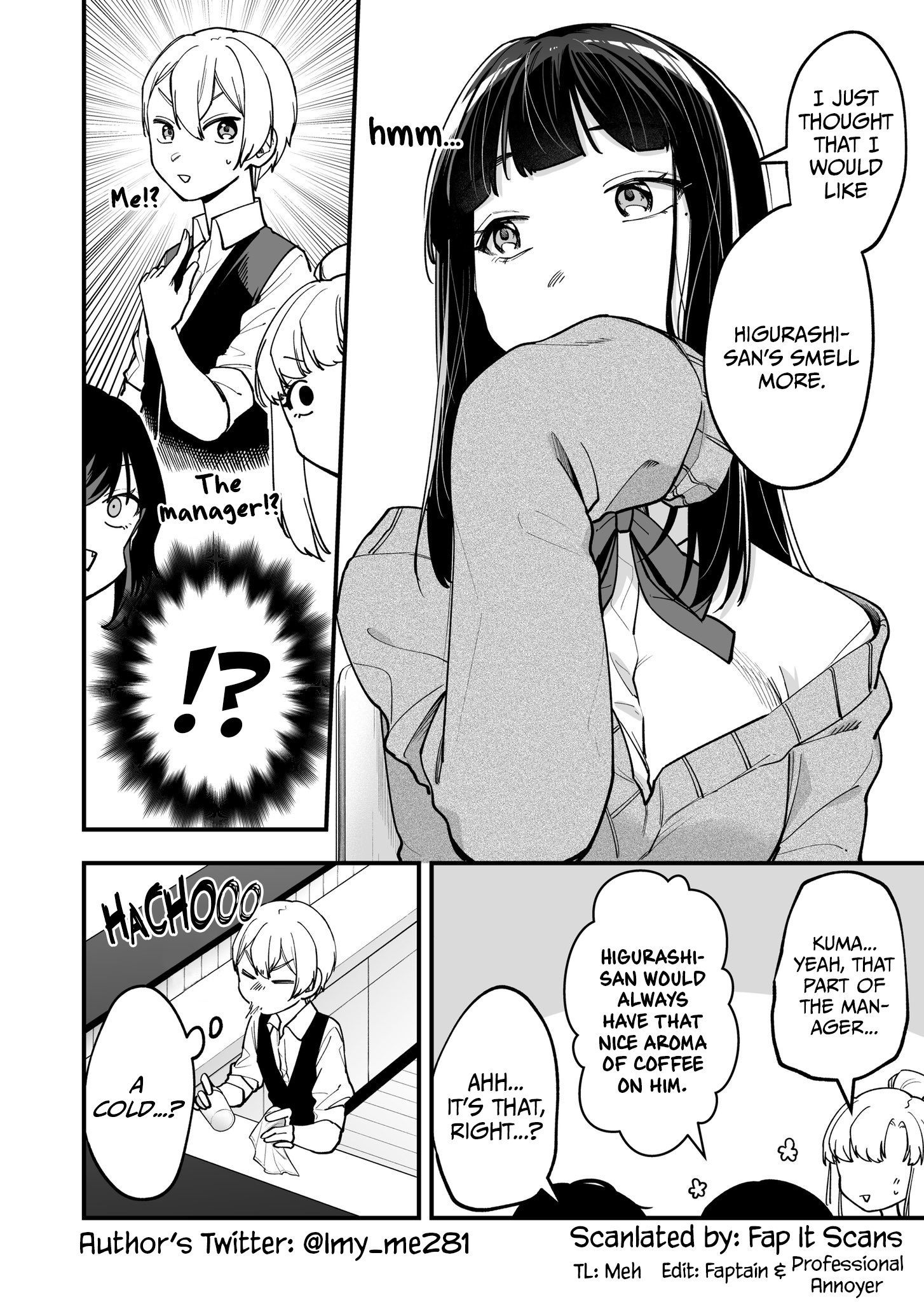 The Manager And The Oblivious Waitress - Chapter 7: That Classmate With The Oblivious Atmosphere