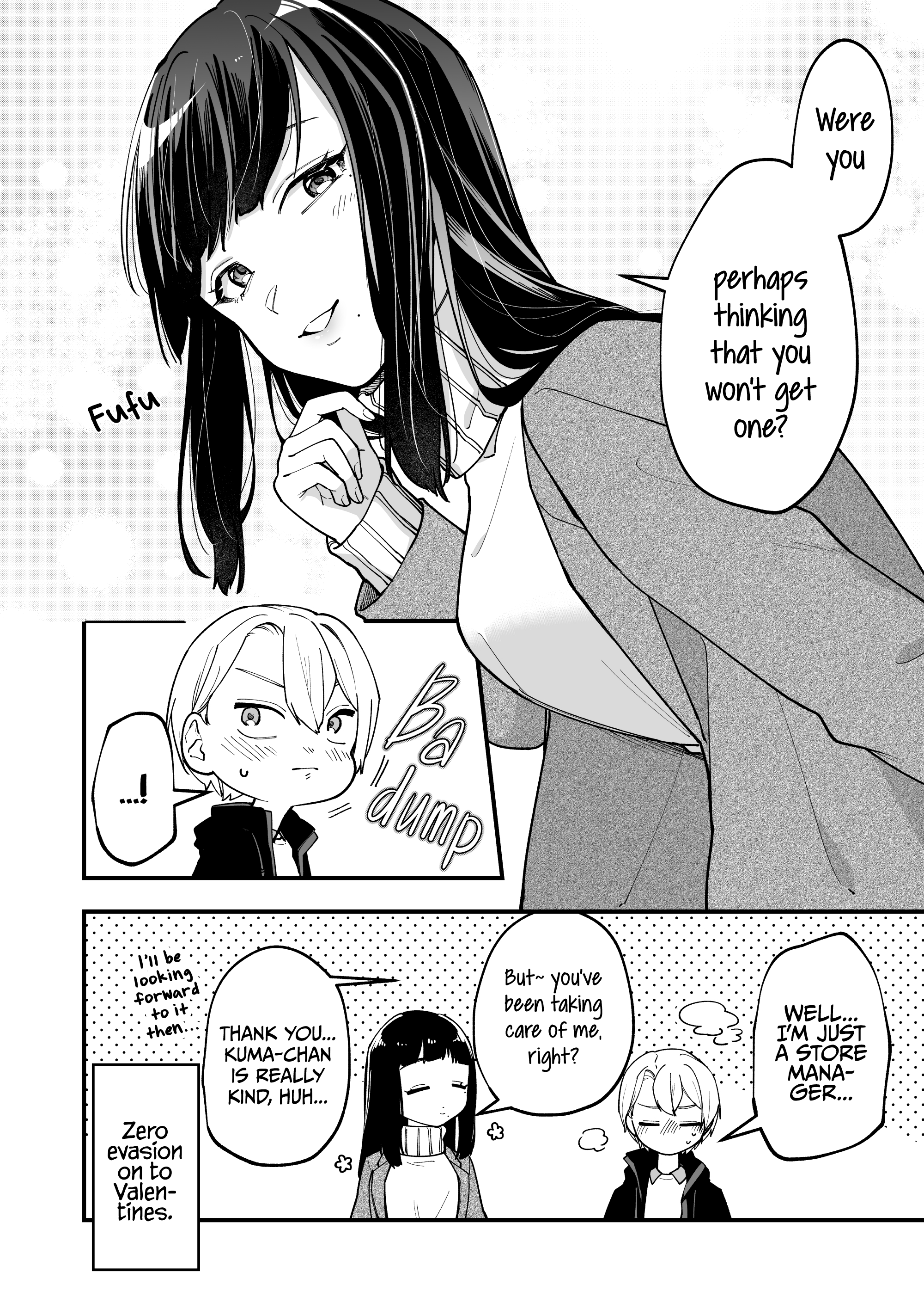 The Manager And The Oblivious Waitress - Chapter 5: The Jk, Shota Uncle And Valentines Day Part 1