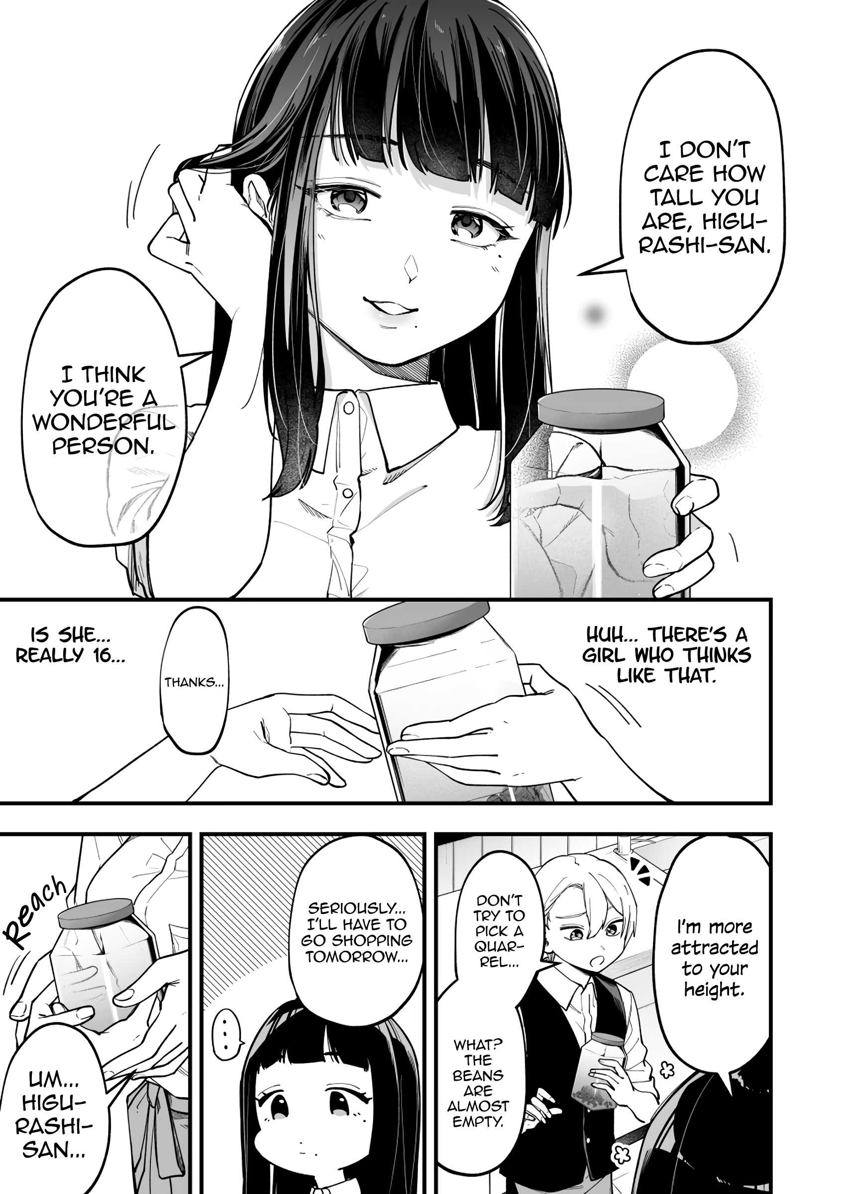 The Manager And The Oblivious Waitress - Chapter 4: The Jk That Can Reach And The Shota That Can't