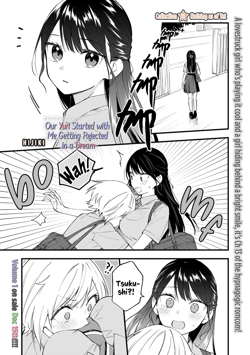 Our Yuri Started With Me Getting Rejected In A Dream - Vol.1 Chapter 13: Nothing As Of Yet