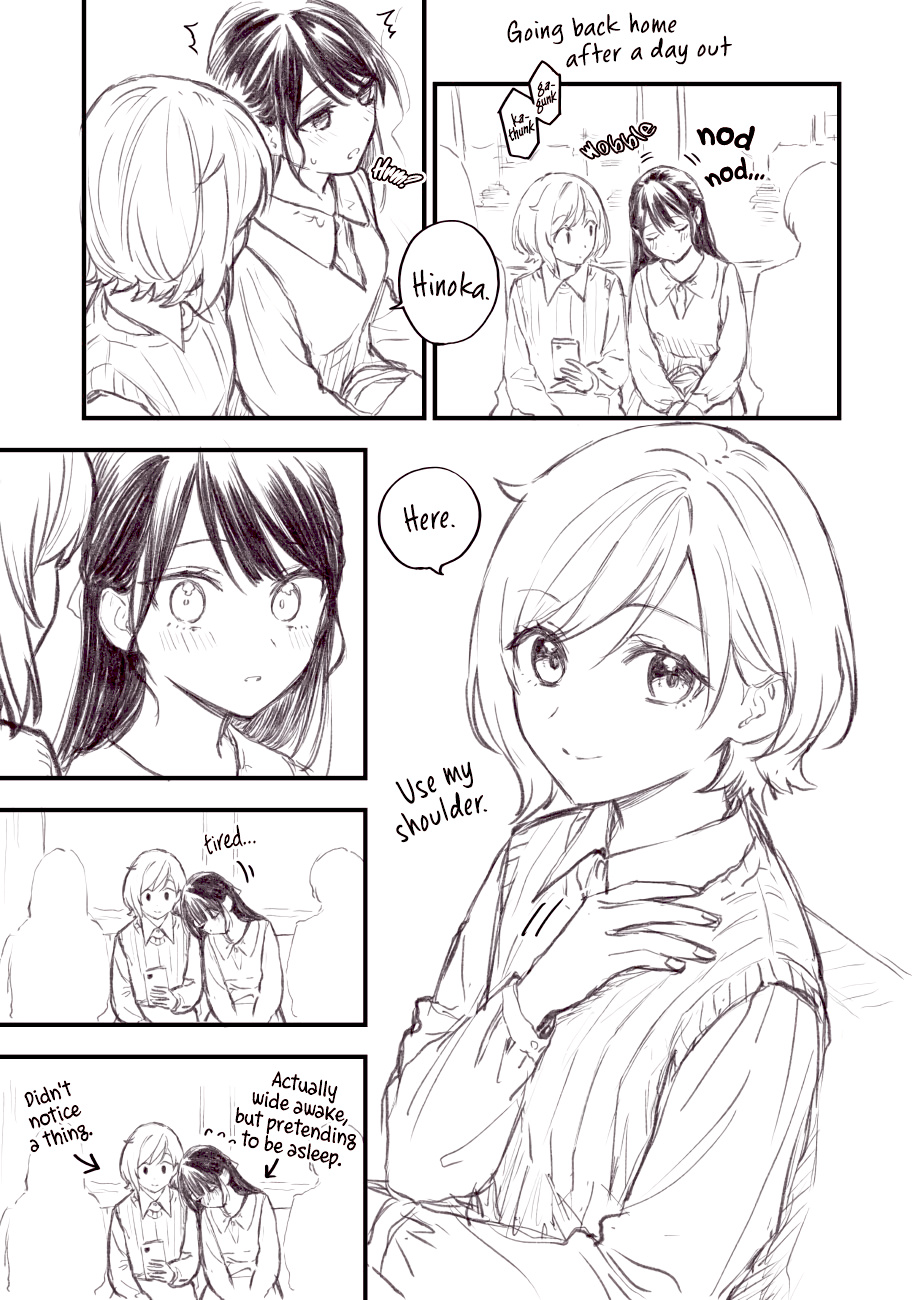 Our Yuri Started With Me Getting Rejected In A Dream - Vol.1 Chapter 6: Sleepover