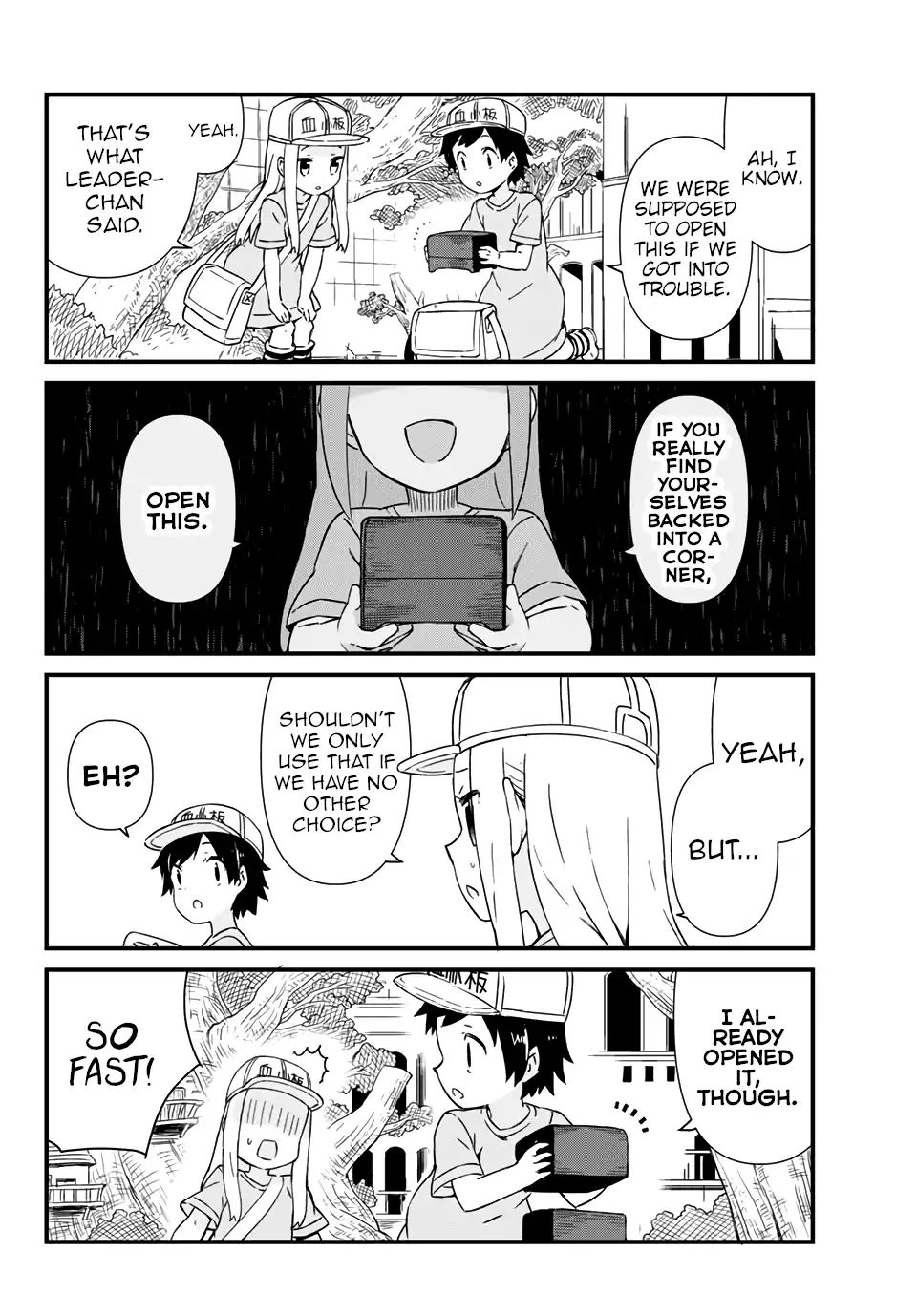 Platelets At Work - Chapter 6: Letter Delivery