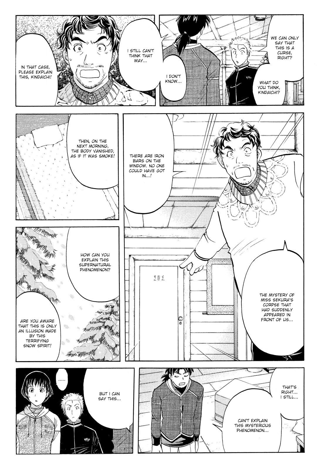 Kindaichi Shounen No Jikenbo: Vanpaia Densetsu Satsujin Jiken - Chapter 45: Snow Spirit Legend Murder Case 7