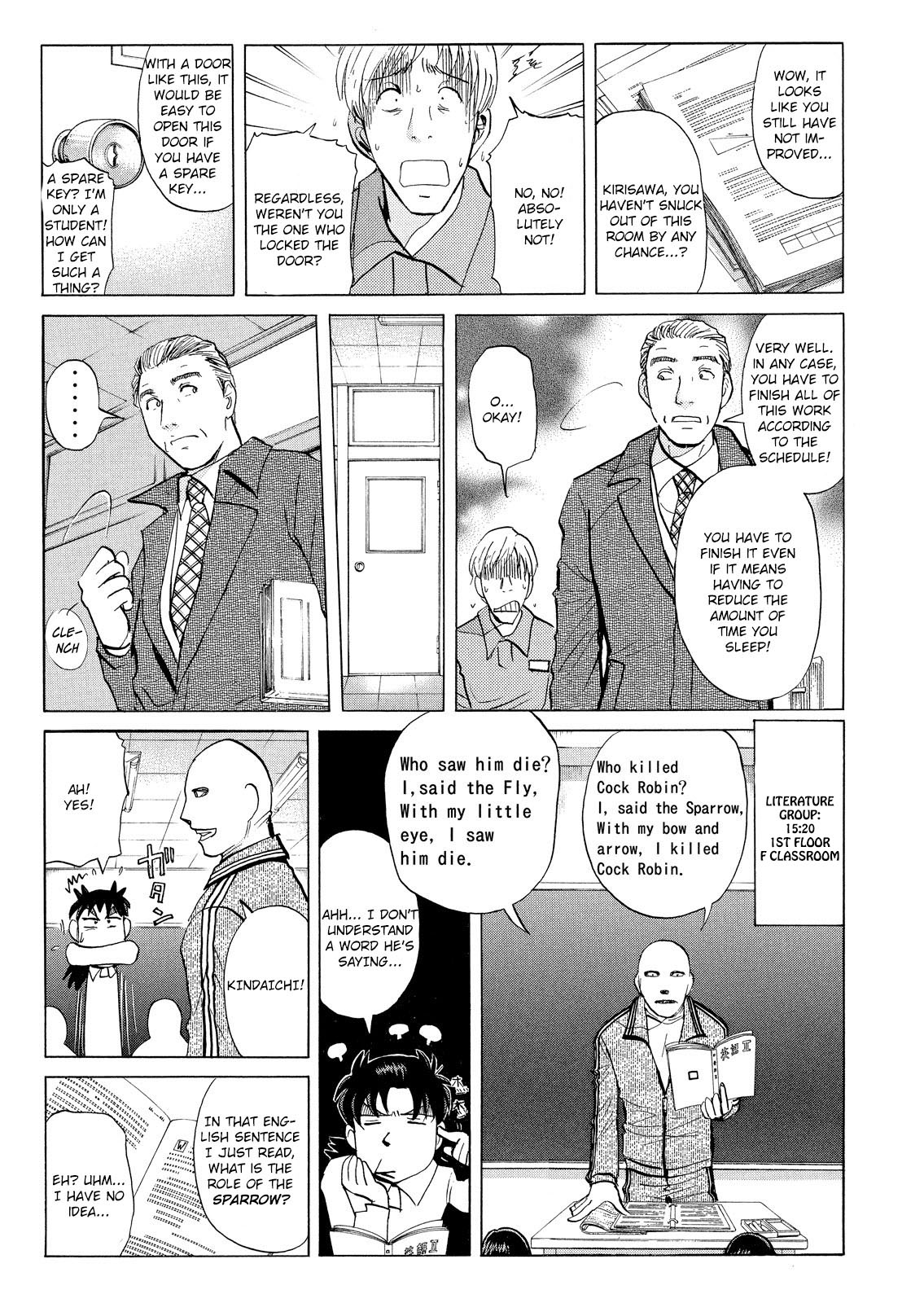 Kindaichi Shounen No Jikenbo: Vanpaia Densetsu Satsujin Jiken - Chapter 27: Jail Gate Cram School Murder Case 4