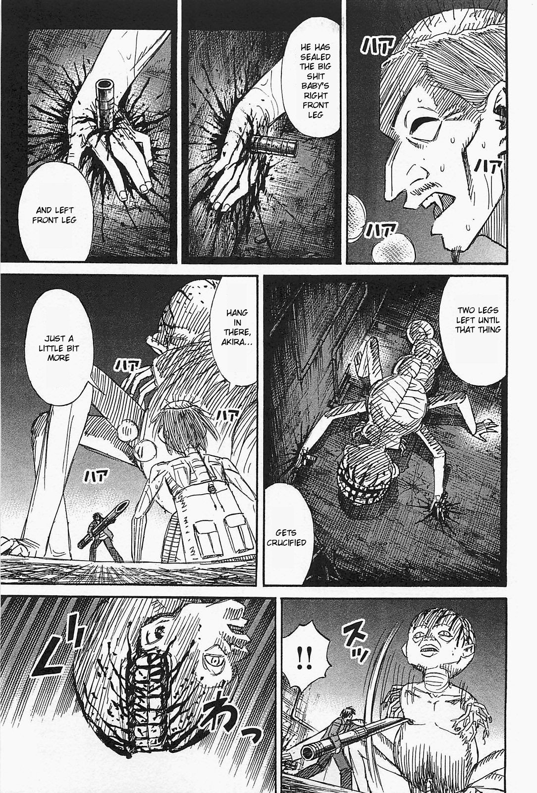 Higanjima - Last 47 Days - Vol.4 Chapter 39: Crucifixion