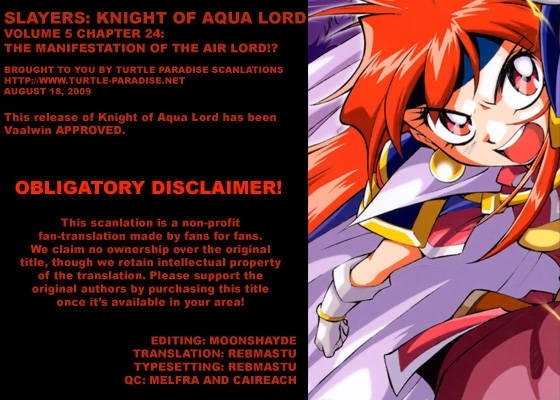 Slayers: Suiriyuuou No Kishi - Vol.5 Chapter 24