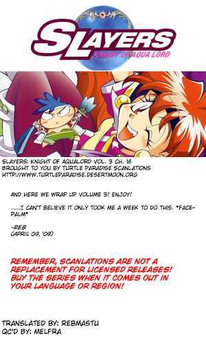 Slayers: Suiriyuuou No Kishi - Vol.3 Chapter 16