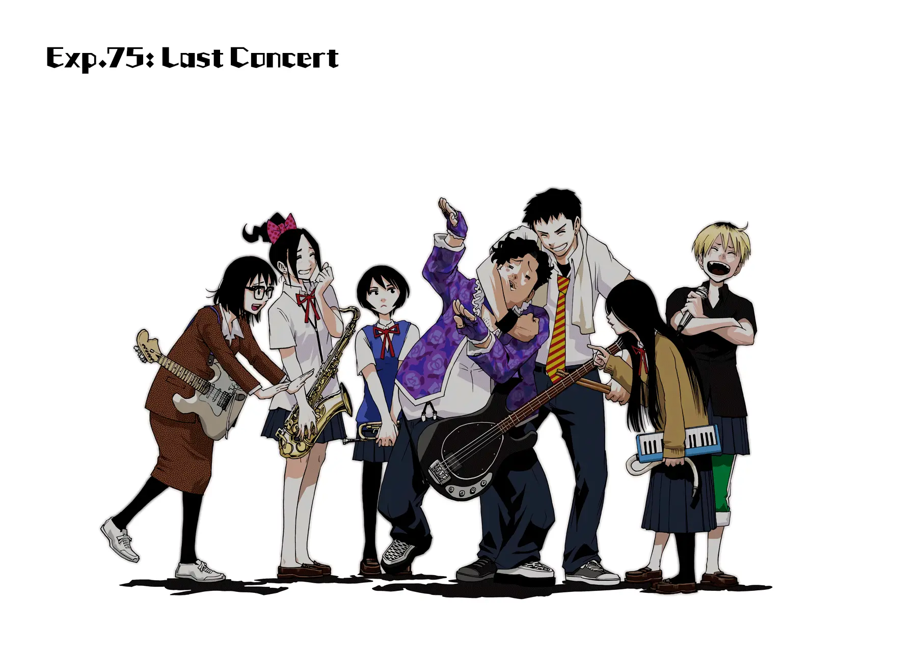 Shiori Experience - Jimi Na Watashi To Hen Na Oji-San - Vol.16 Chapter 75: Last Concert