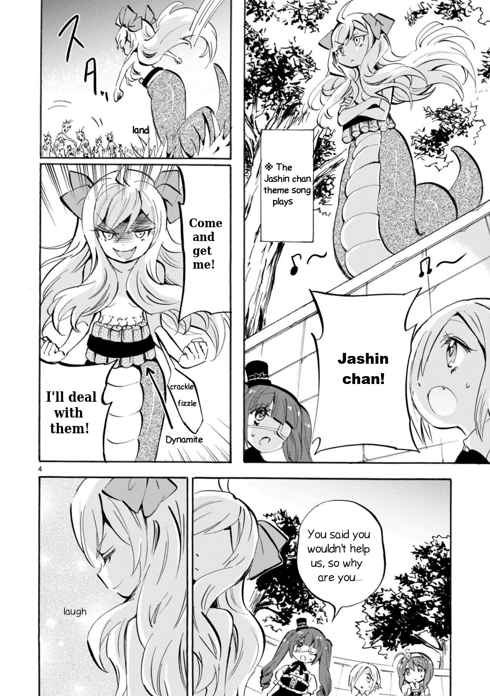 Jashin-Chan Dropkick - Vol.15 Chapter 174.3: Last Round