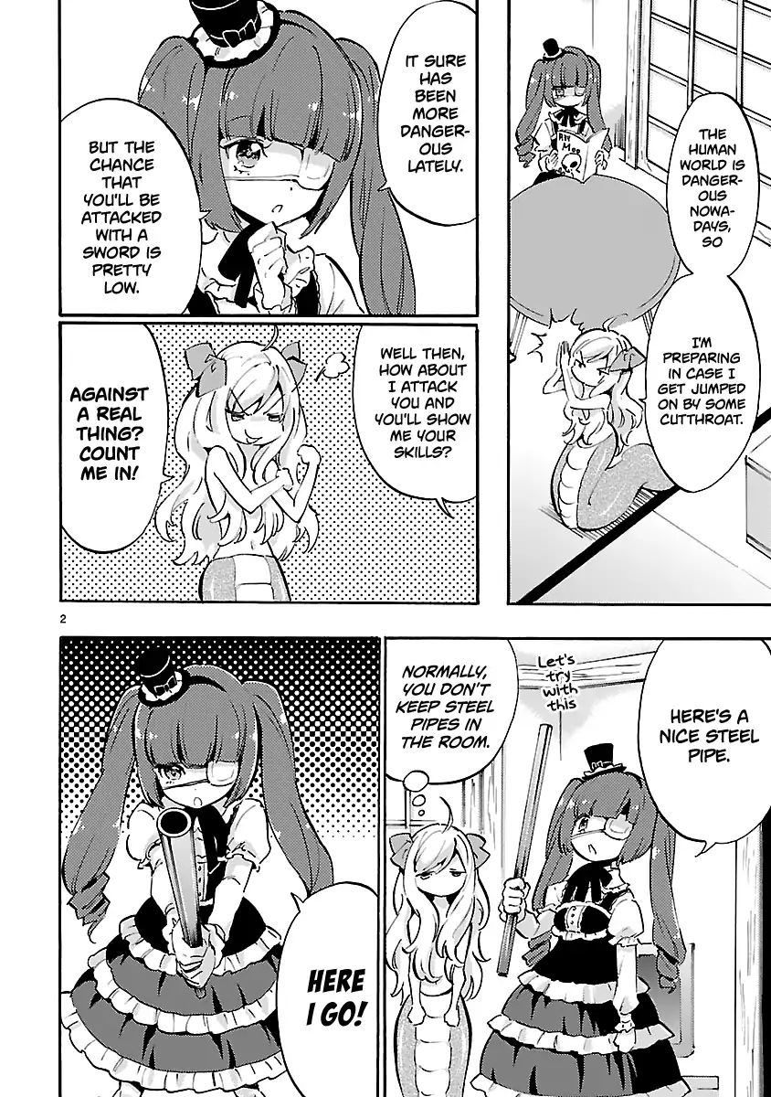 Jashin-Chan Dropkick - Vol.4 Chapter 42: Jashin-Chan S Nice Catch