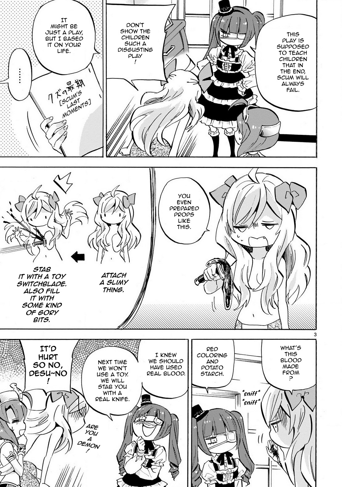 Jashin-Chan Dropkick - Chapter 230: Christmas Play