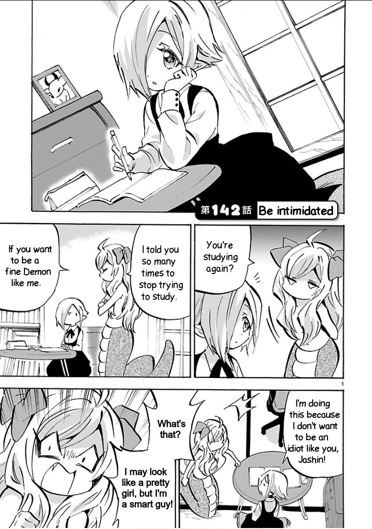 Jashin-Chan Dropkick - Vol.12 Chapter 142: Be Intimidated