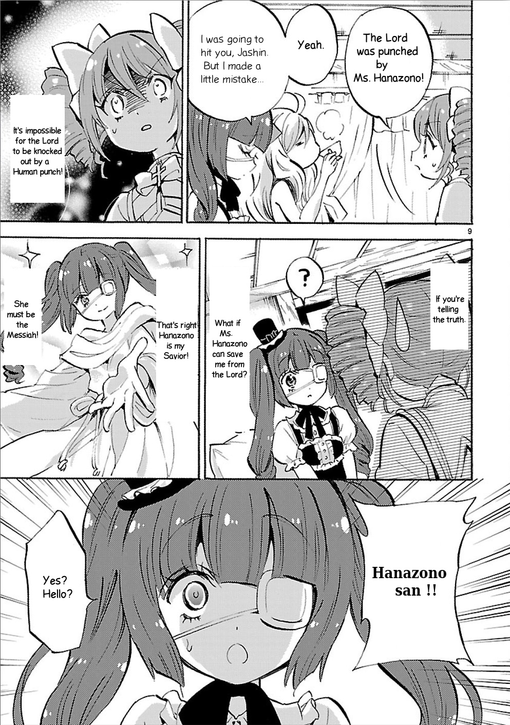 Jashin-Chan Dropkick - Vol.13 Chapter 151: Ms. Hanazono Is Mine