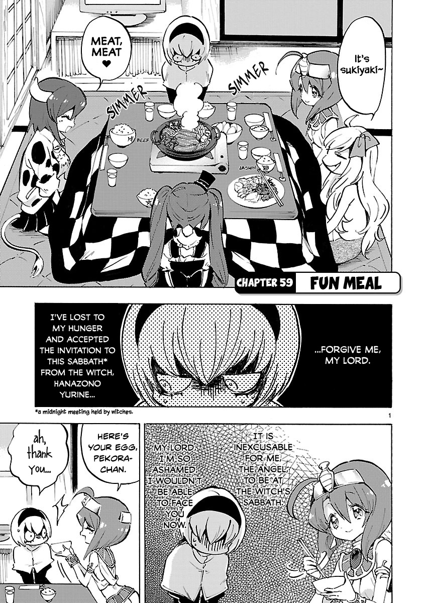 Jashin-Chan Dropkick - Vol.5 Chapter 59: Fun Meal