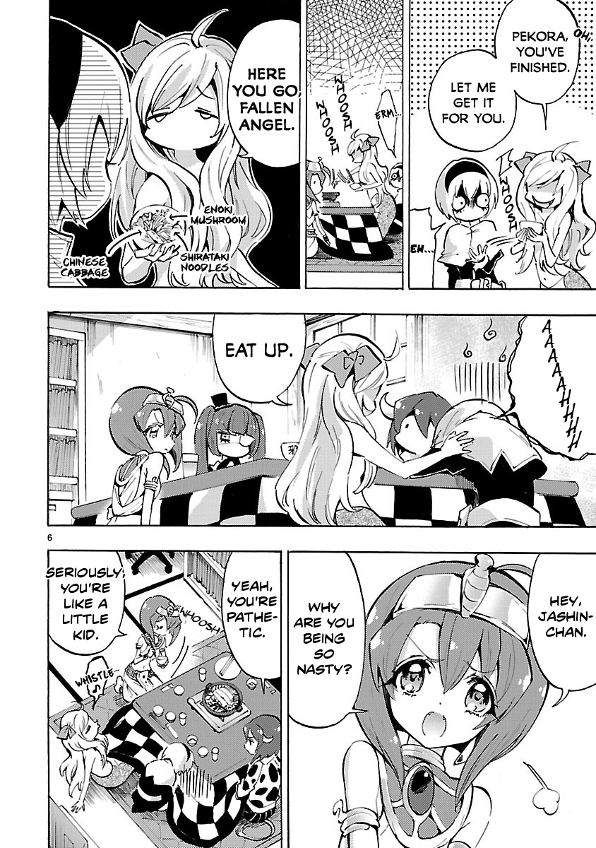 Jashin-Chan Dropkick - Vol.5 Chapter 59: Fun Meal