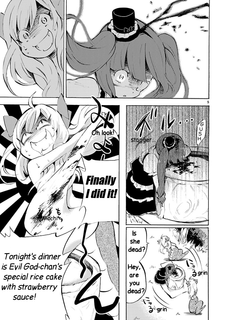 Jashin-Chan Dropkick - Vol.9 Chapter 105: Moon And Mochi