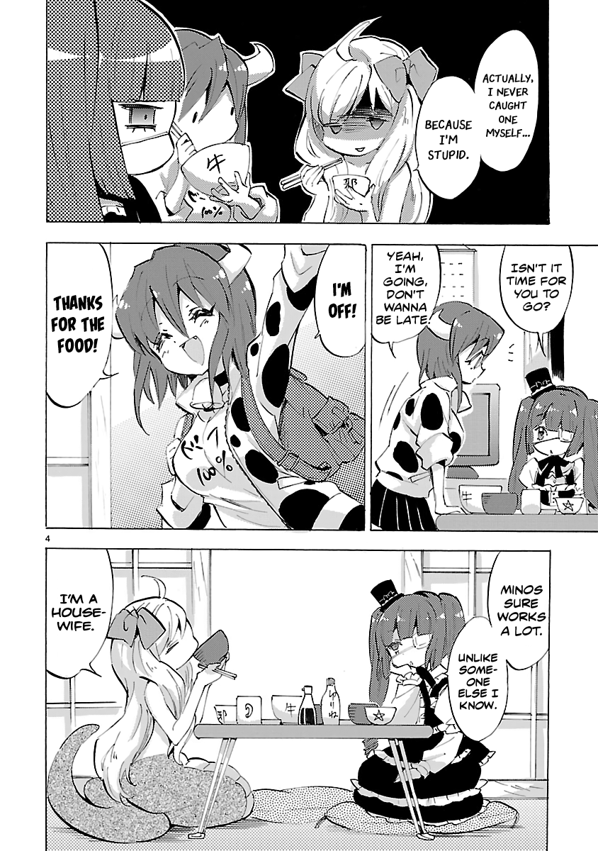 Jashin-Chan Dropkick - Vol.7 Chapter 83: A Day In The Life Of Minos