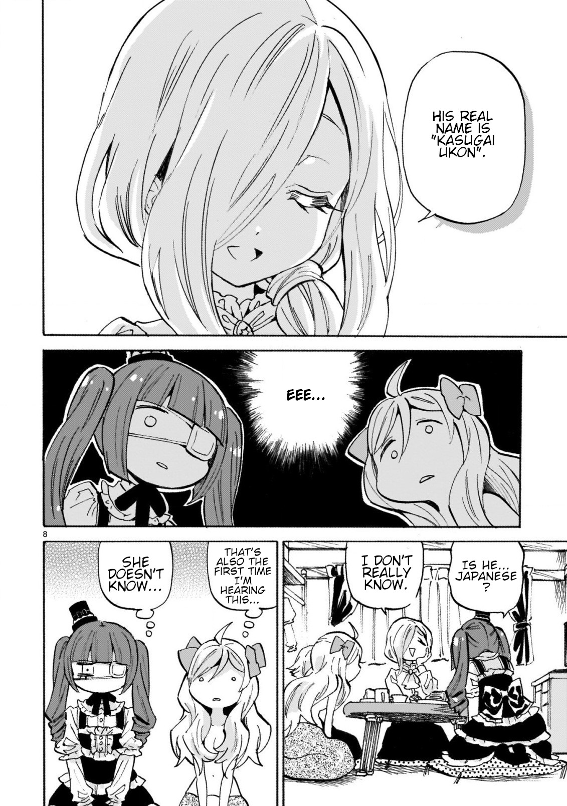 Jashin-Chan Dropkick - Chapter 247: Per-Chan's Name