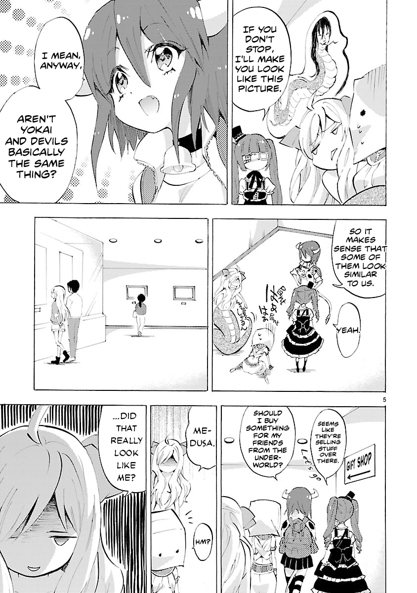 Jashin-Chan Dropkick - Vol.7 Chapter 82: At The Yokai Exhibit