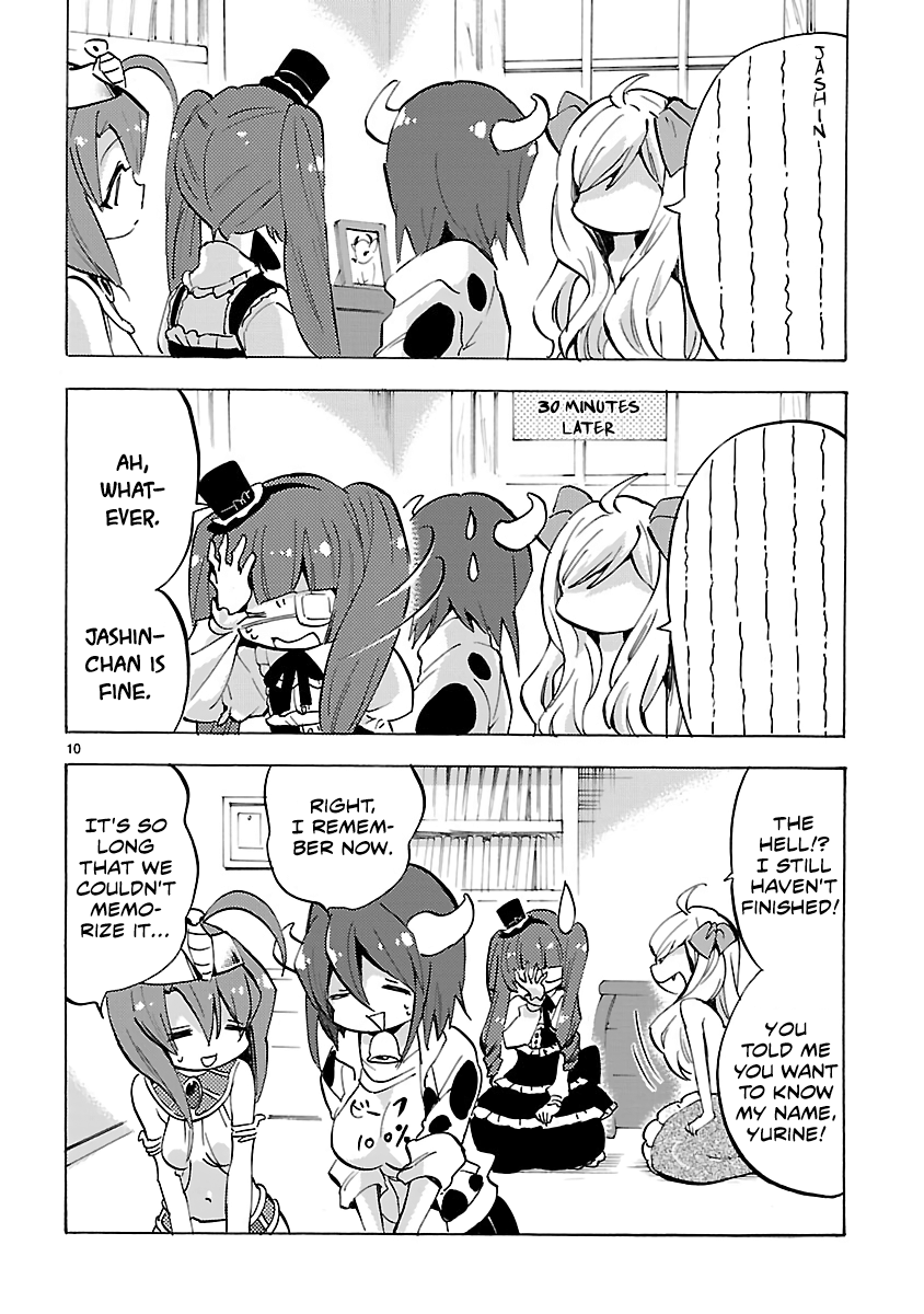 Jashin-Chan Dropkick - Vol.7 Chapter 77: Jashin-Chan's Real Name