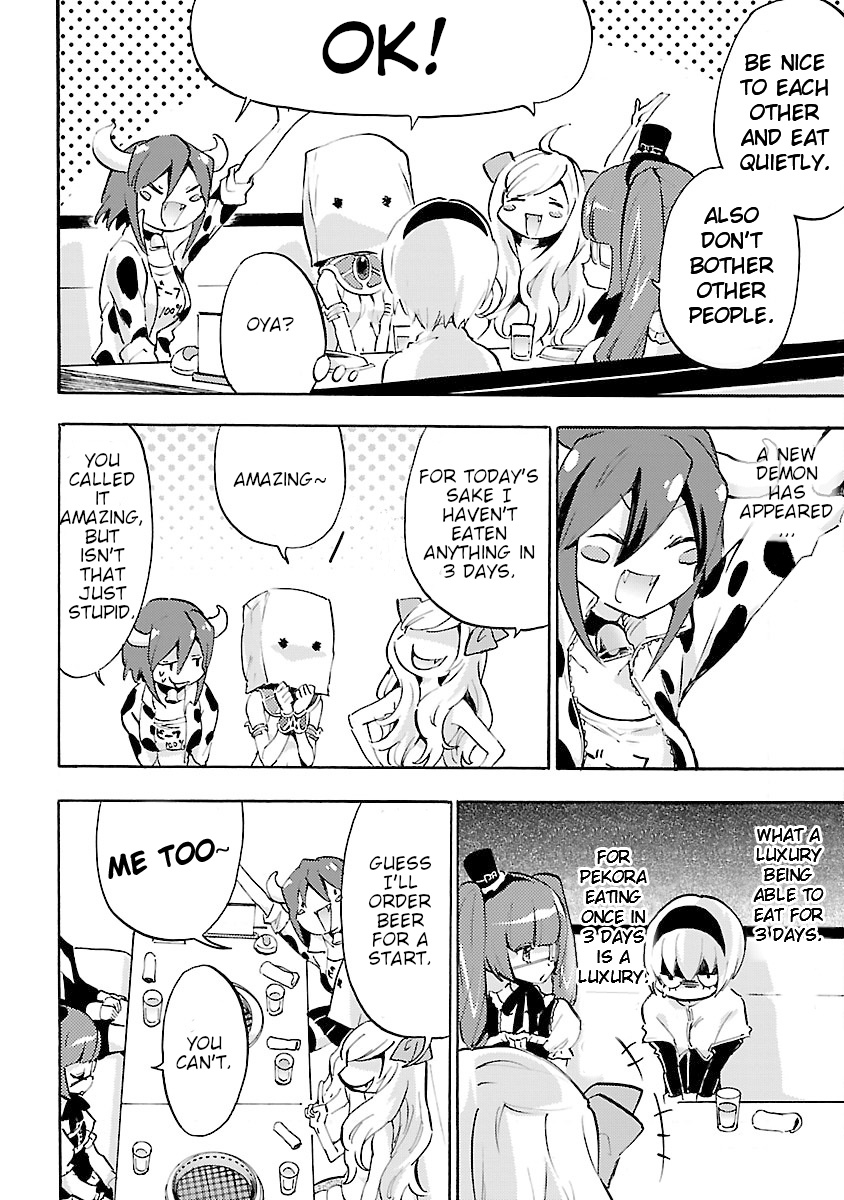 Jashin-Chan Dropkick - Vol.4 Chapter 49: 100% Grilled Beef