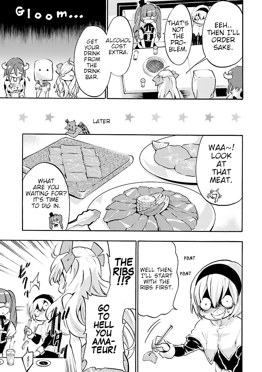 Jashin-Chan Dropkick - Vol.4 Chapter 49: 100% Grilled Beef