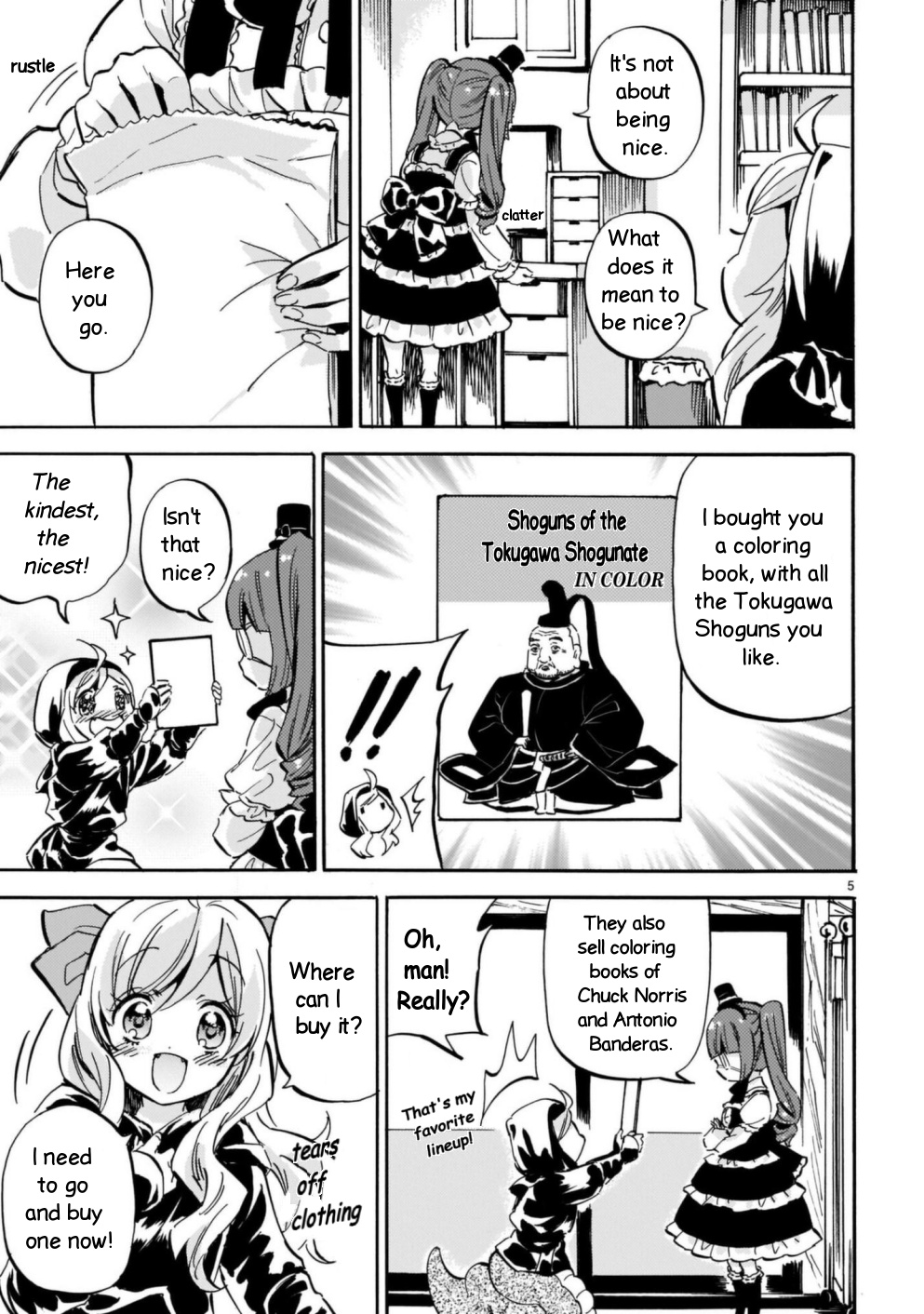 Jashin-Chan Dropkick - Vol.18 Chapter 207: Jimbocho Shop