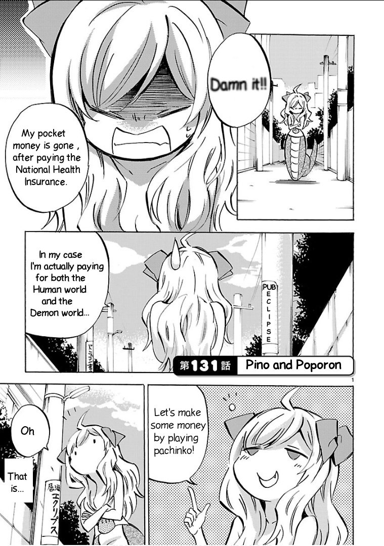 Jashin-Chan Dropkick - Vol.11 Chapter 131: Pino And Poporon