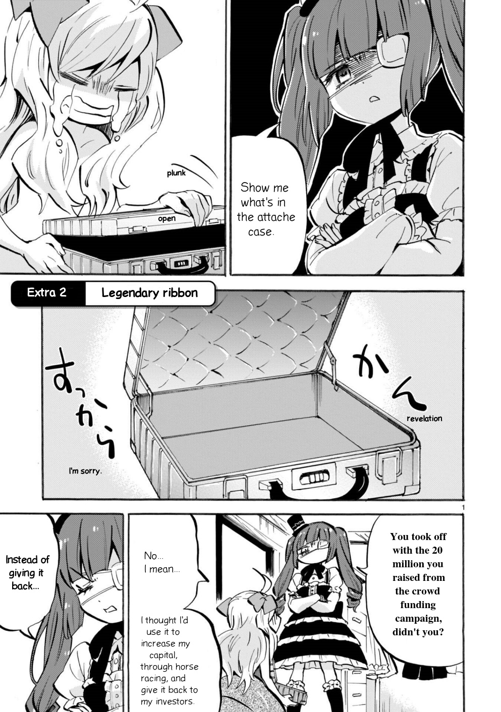 Jashin-Chan Dropkick - Vol.15 Chapter 174.2: Legendary Ribbon