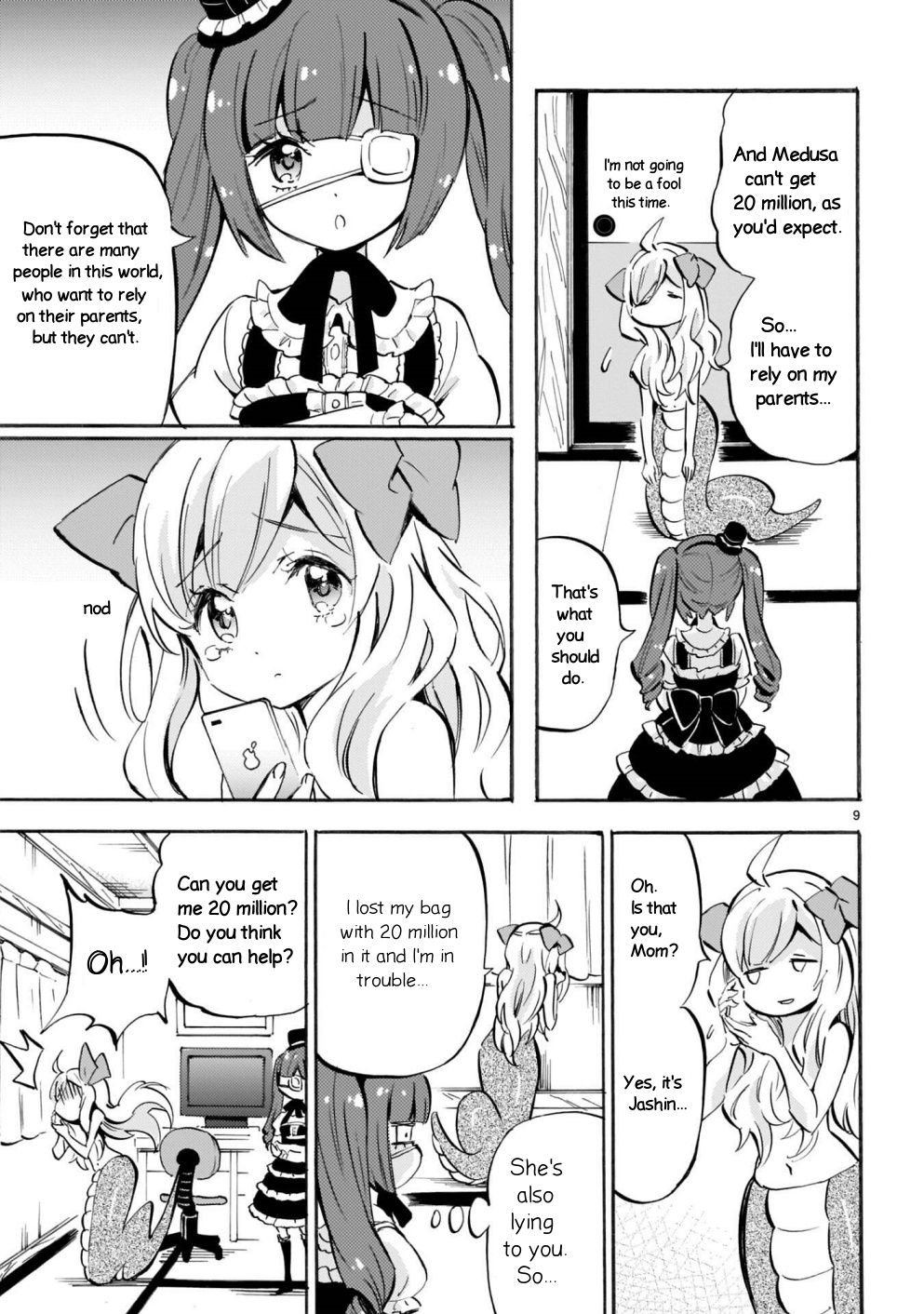 Jashin-Chan Dropkick - Vol.15 Chapter 174.2: Legendary Ribbon