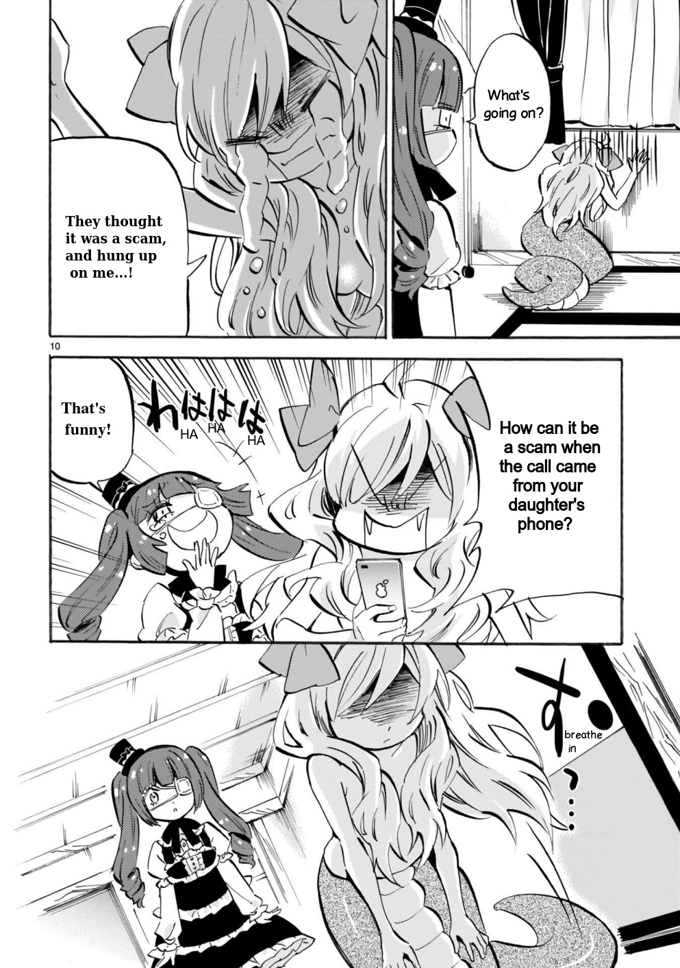 Jashin-Chan Dropkick - Vol.15 Chapter 174.2: Legendary Ribbon