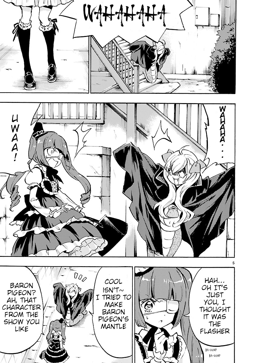 Jashin-Chan Dropkick - Vol.4 Chapter 47: Baron Pigeon S Cape