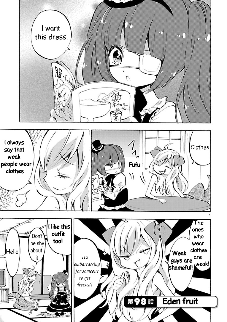 Jashin-Chan Dropkick - Vol.9 Chapter 98: Eden Fruit