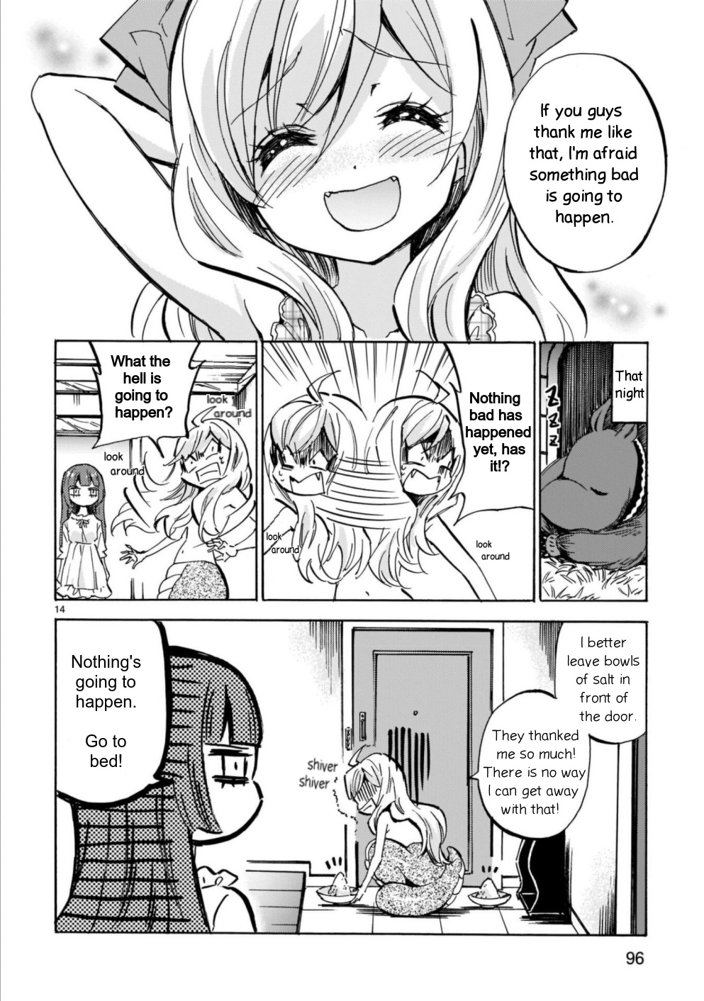 Jashin-Chan Dropkick - Vol.18 Chapter 204: Super Vinyl Pool