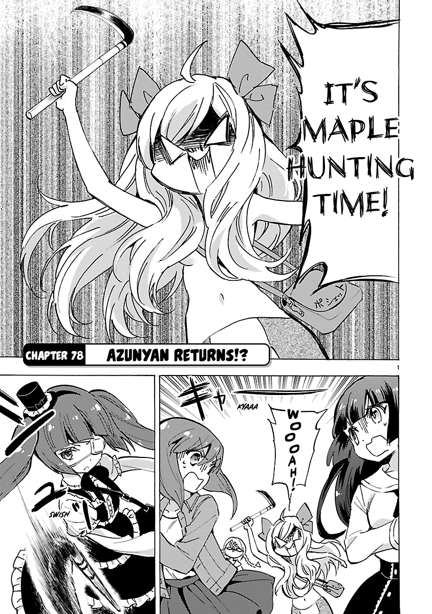 Jashin-Chan Dropkick - Vol.7 Chapter 78: Azunyan Returns!?