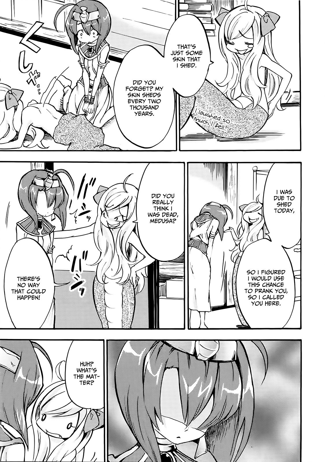 Jashin-Chan Dropkick - Vol.3 Chapter 29 : Medusa-Chan Is Serious