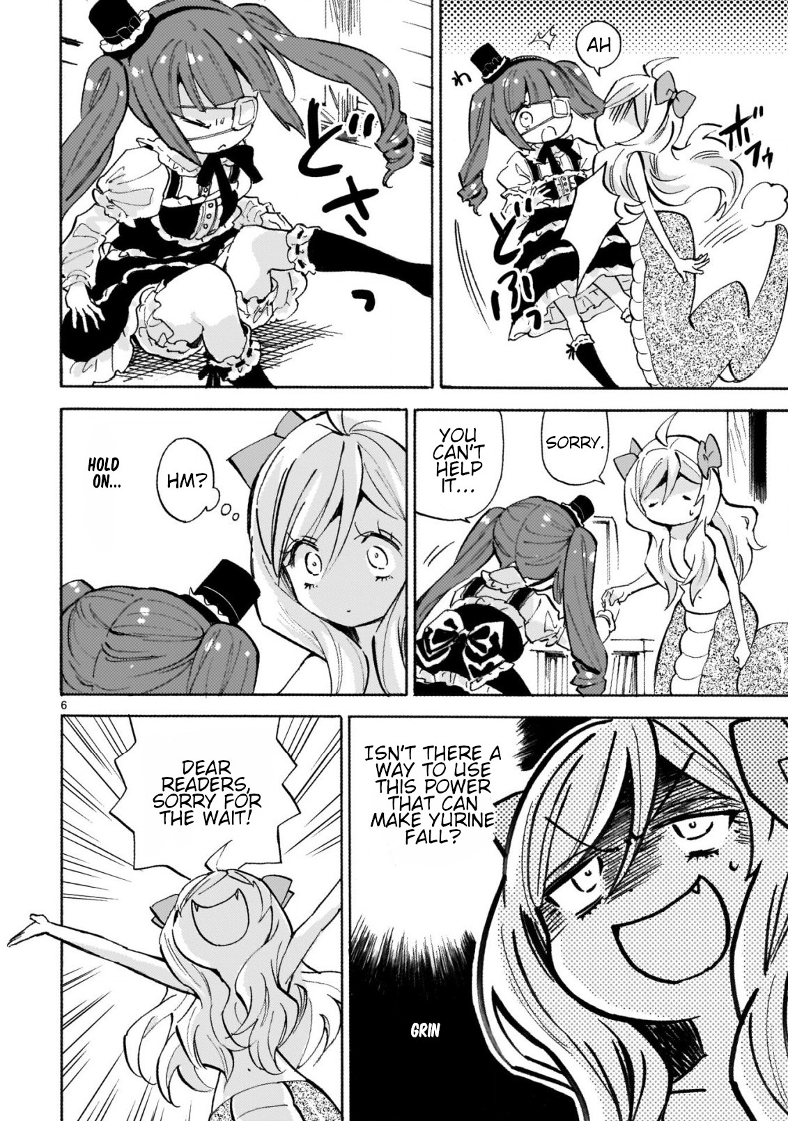 Jashin-Chan Dropkick - Chapter 246: The Air Is Leaking Out