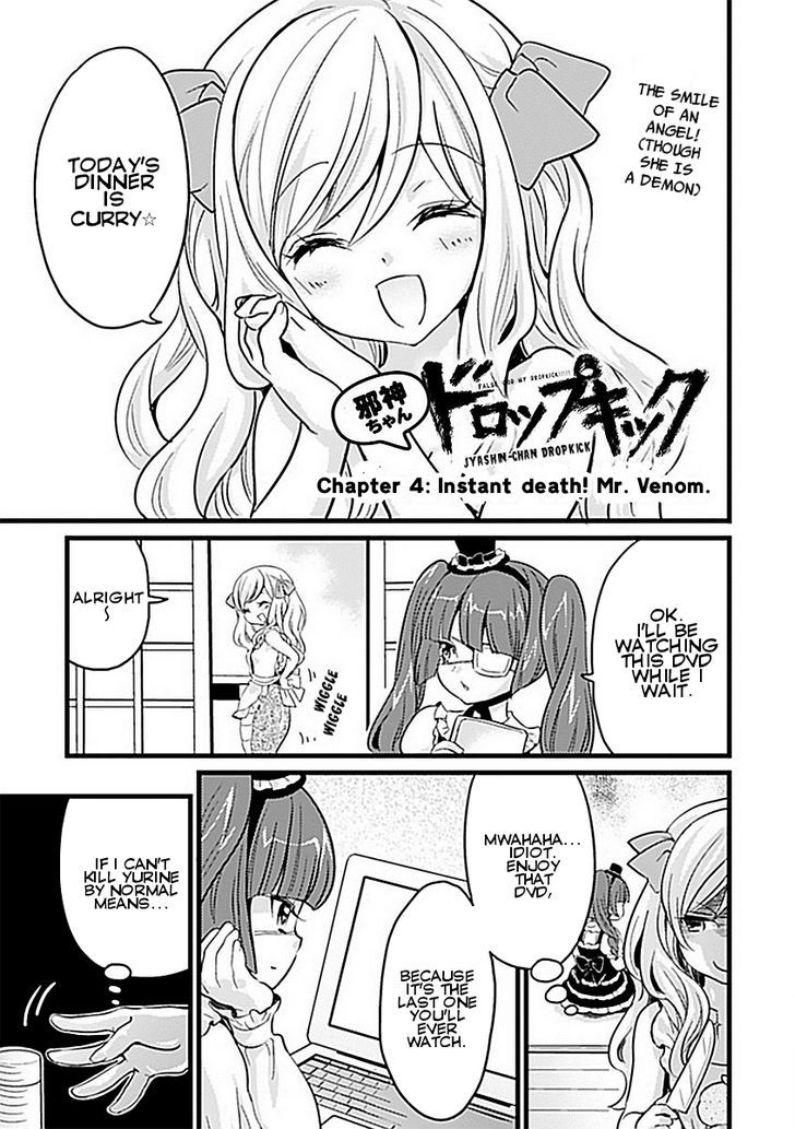 Jashin-Chan Dropkick - Chapter 4.2: Instant Death! Mr. Venom