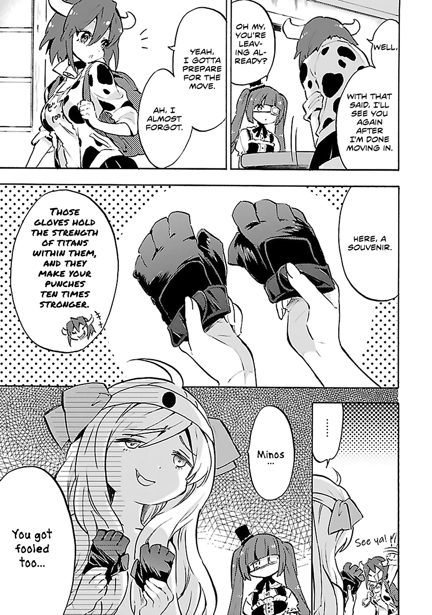 Jashin-Chan Dropkick - Vol.5 Chapter 53: Titan Gloves