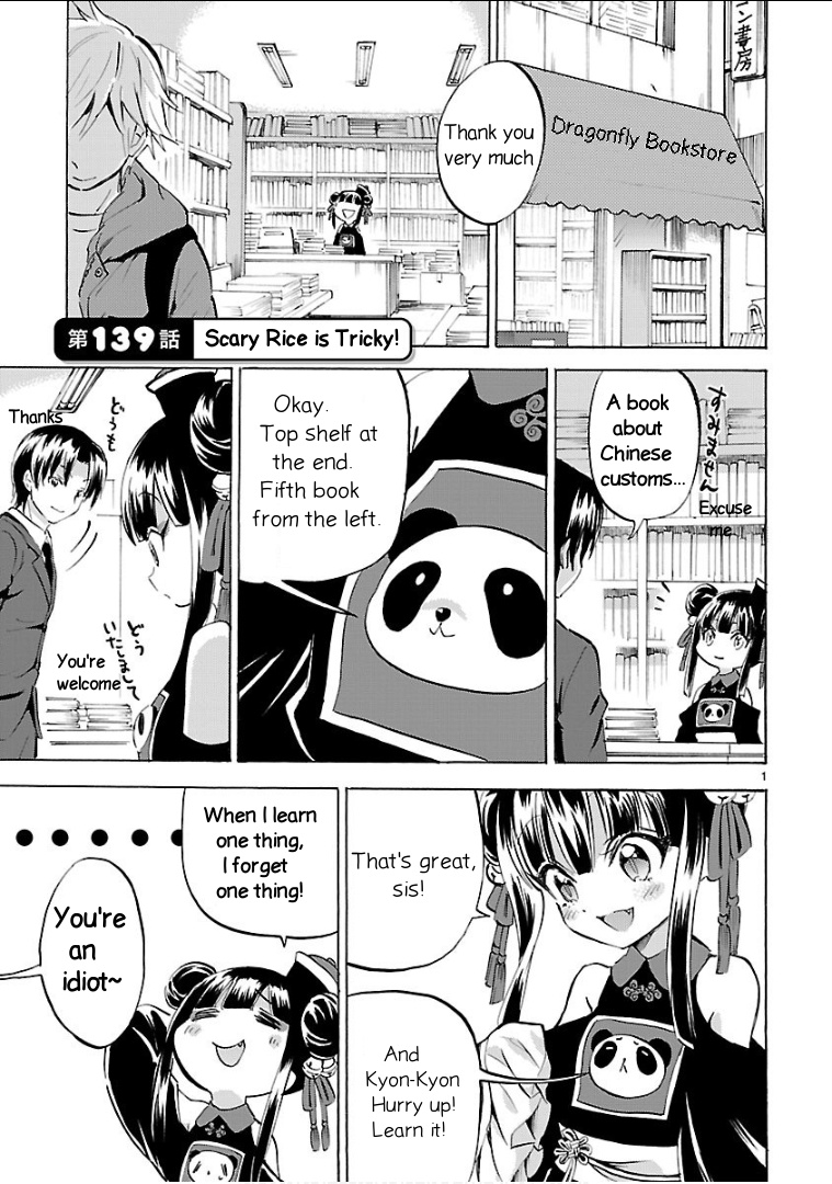 Jashin-Chan Dropkick - Vol.12 Chapter 139: Scary Rice Is Tricky!