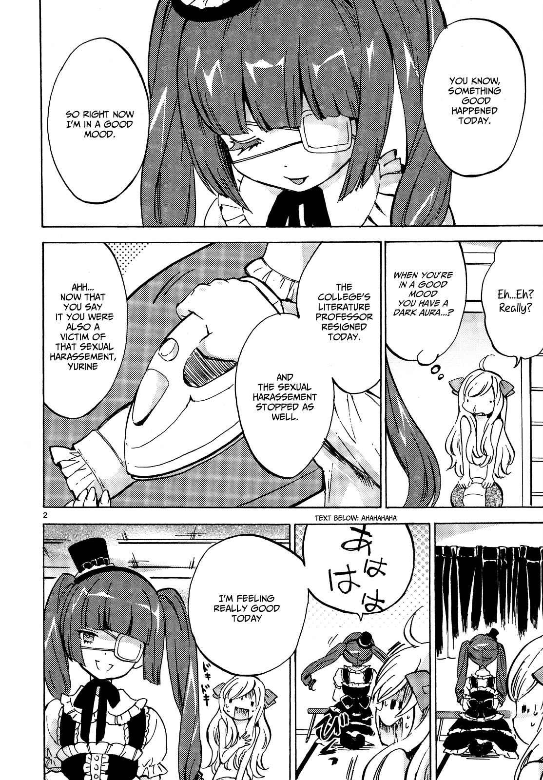 Jashin-Chan Dropkick - Vol.2 Chapter 23 : Dark Aura