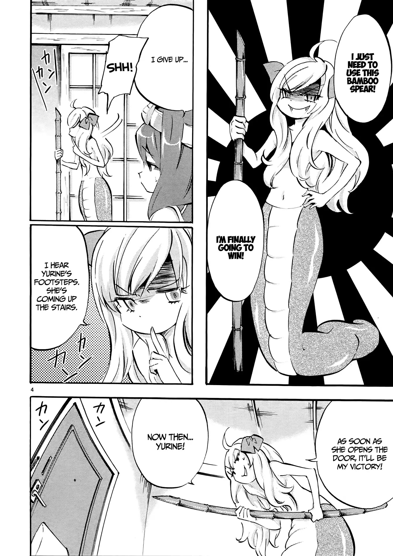 Jashin-Chan Dropkick - Chapter 36: A Bamboo Spear Is Stronger Than A Bamboo Plane