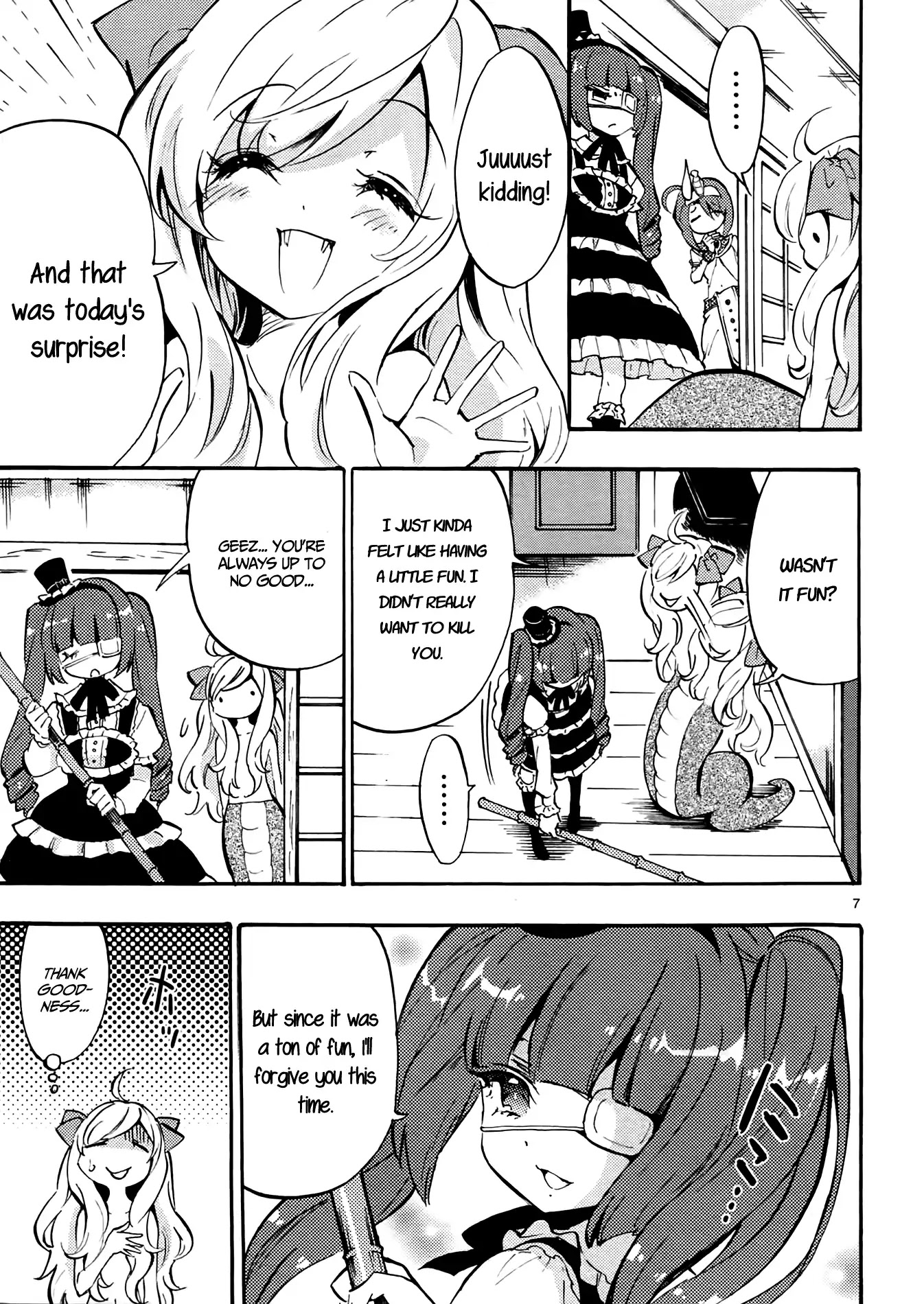 Jashin-Chan Dropkick - Chapter 36: A Bamboo Spear Is Stronger Than A Bamboo Plane