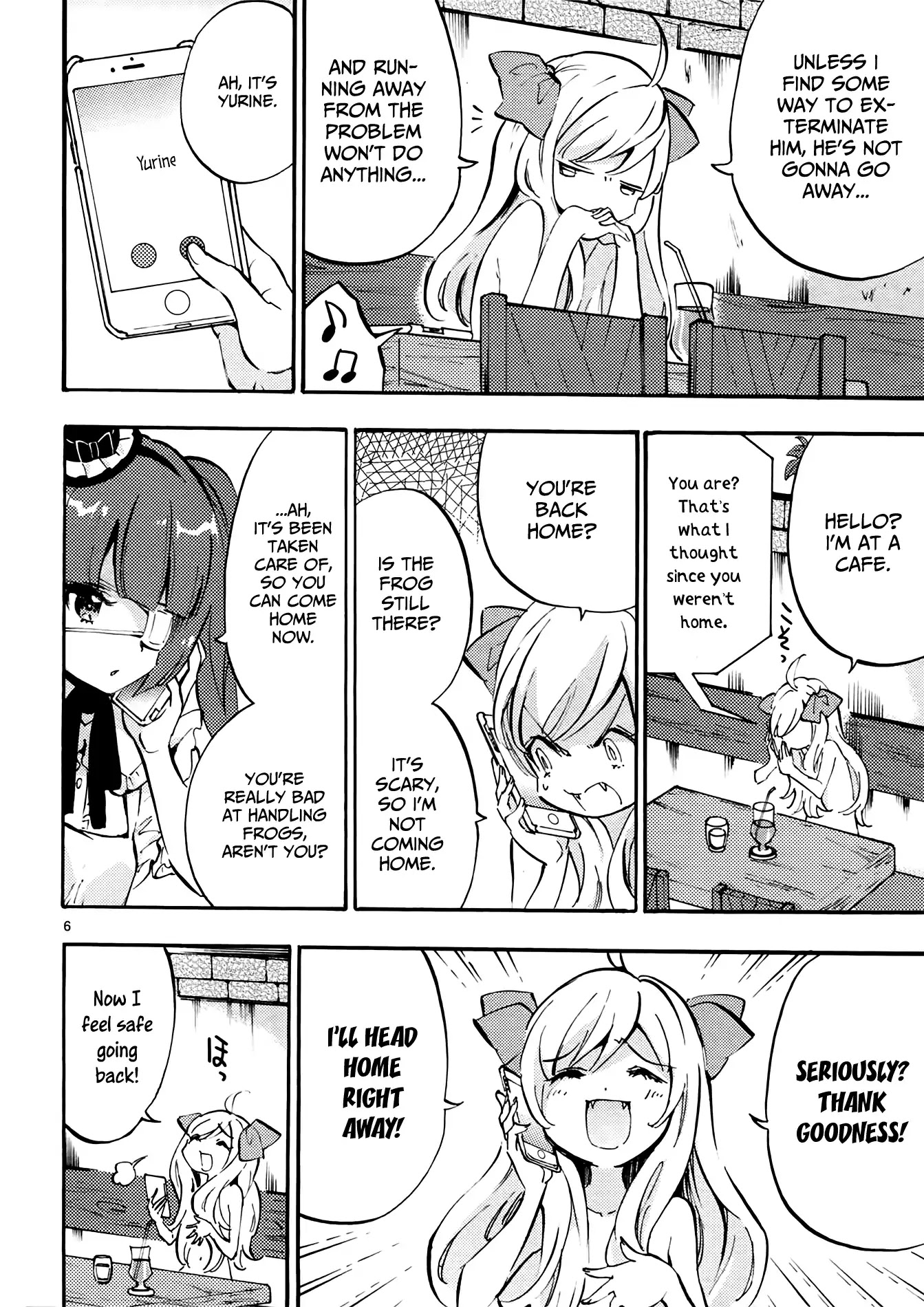 Jashin-Chan Dropkick - Chapter 35: The Frog Staring At Jyashin