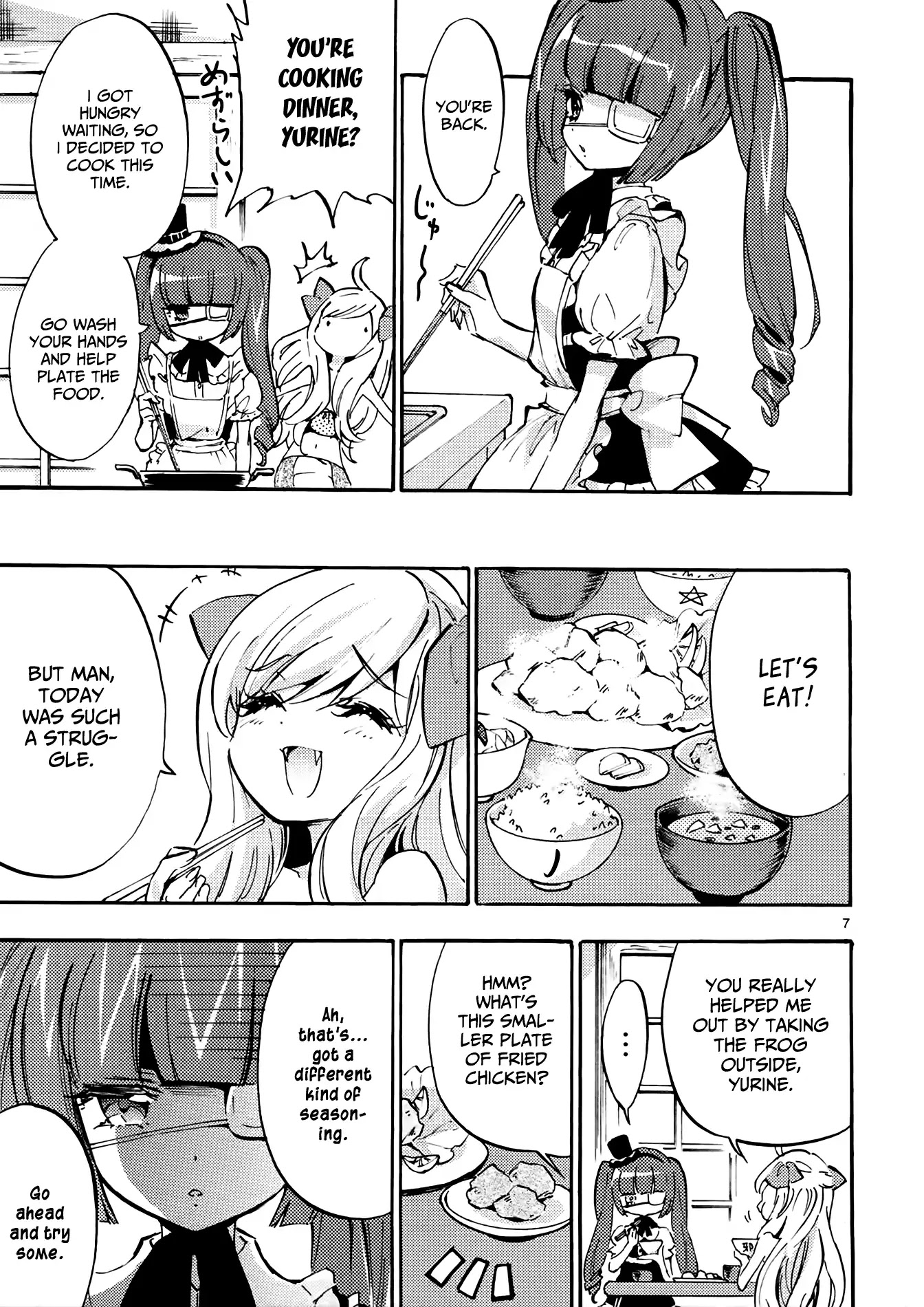 Jashin-Chan Dropkick - Chapter 35: The Frog Staring At Jyashin